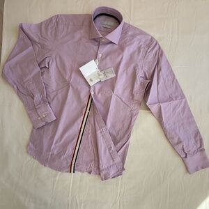Nazareno Gabrielli Lavender Slim Fit Shirt